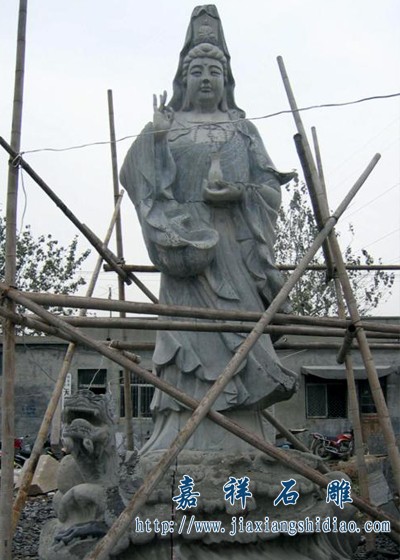 供应石雕观音像，滴水观音，三世佛